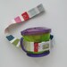 Toy Leash Tether Strap for Sophie The Giraffe & other toys -- Rainbow Stripes