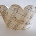 Cupcake, Wrappers, Vintage, Music, Tea Stained, New Years Party, Black and White, Aged-Look, Sheet Music, Shabby Chic, Handmade Wedding