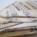 Cupcake, Wrappers, Vintage, Music, Tea Stained, New Years Party, Black and White, Aged-Look, Sheet Music, Shabby Chic, Handmade Wedding