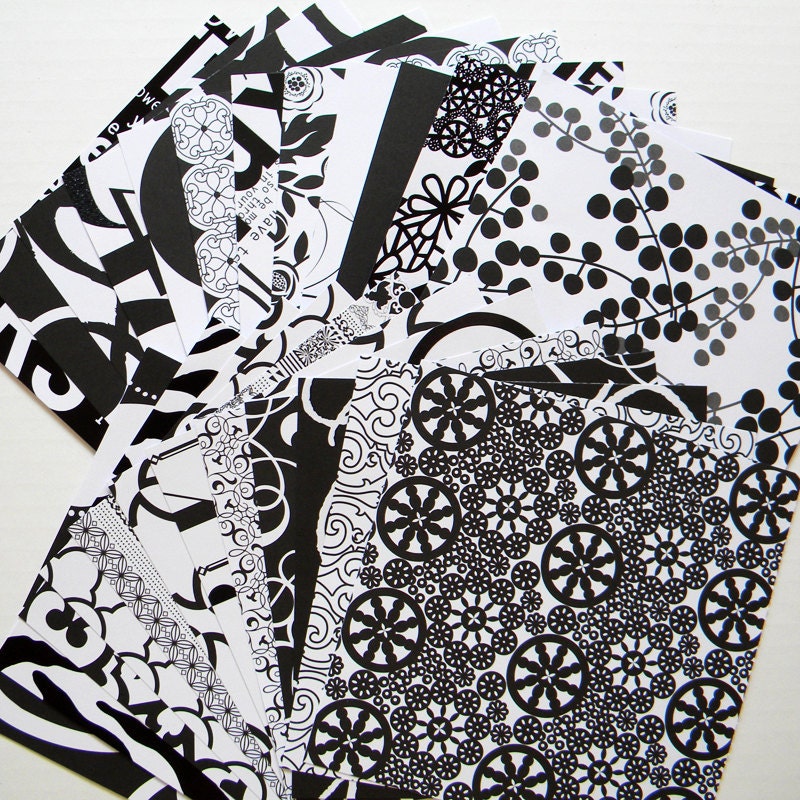 Me & My BIG Ideas Little Black Dress Scrapbook Cardstock  6x6