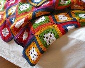 Crochet blanket afghan gift idea Valentines day for her mom girl