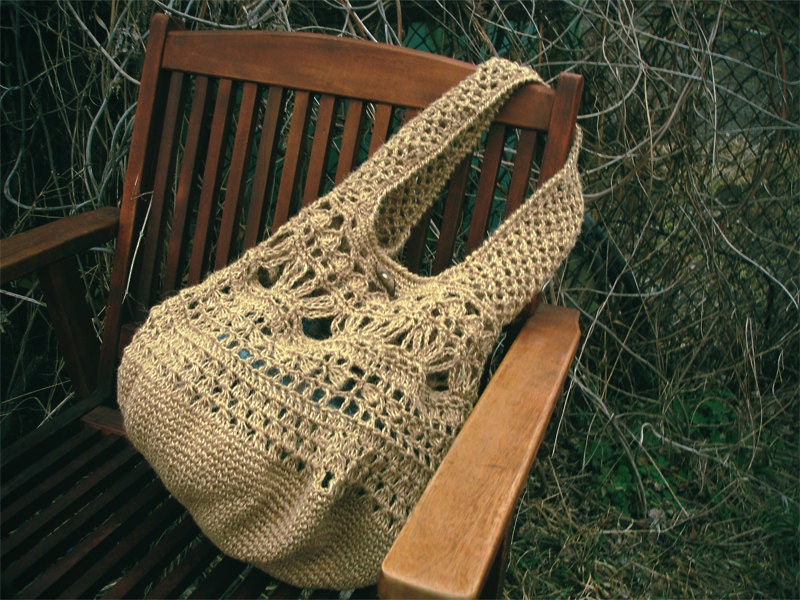 Hobo tote bag beige eco-friendly fashion gift idea for her mom girl