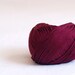 Cotton mercerized yarn - DK weight - burgundy