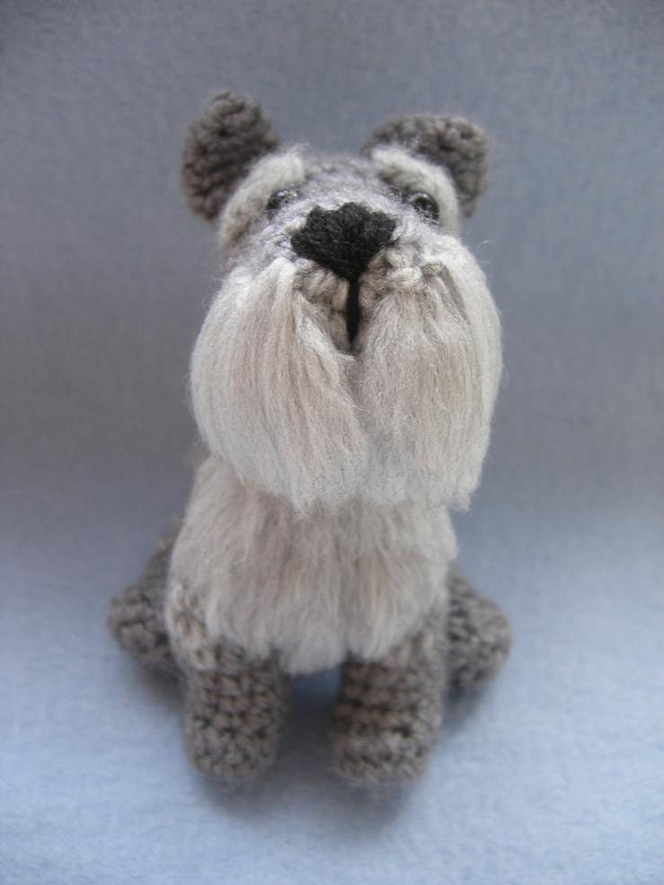 PATTERN ONLY Schnauzer Crochet PDF instructions