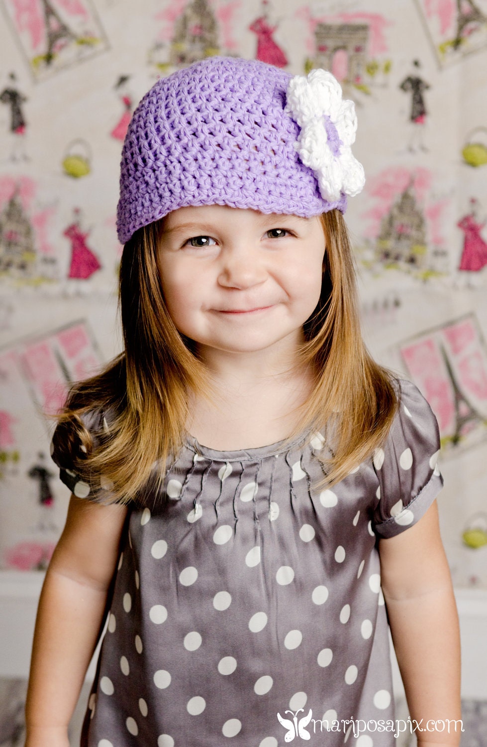 Brimmed Flower Hats