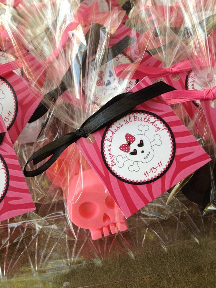 SKULL SOAP FAVORS (10 Soaps) - Punk Princess Inspired Birthday Party Favor, Halloween Party Favor or Baby & Bridal Shower Favor Il_570xn