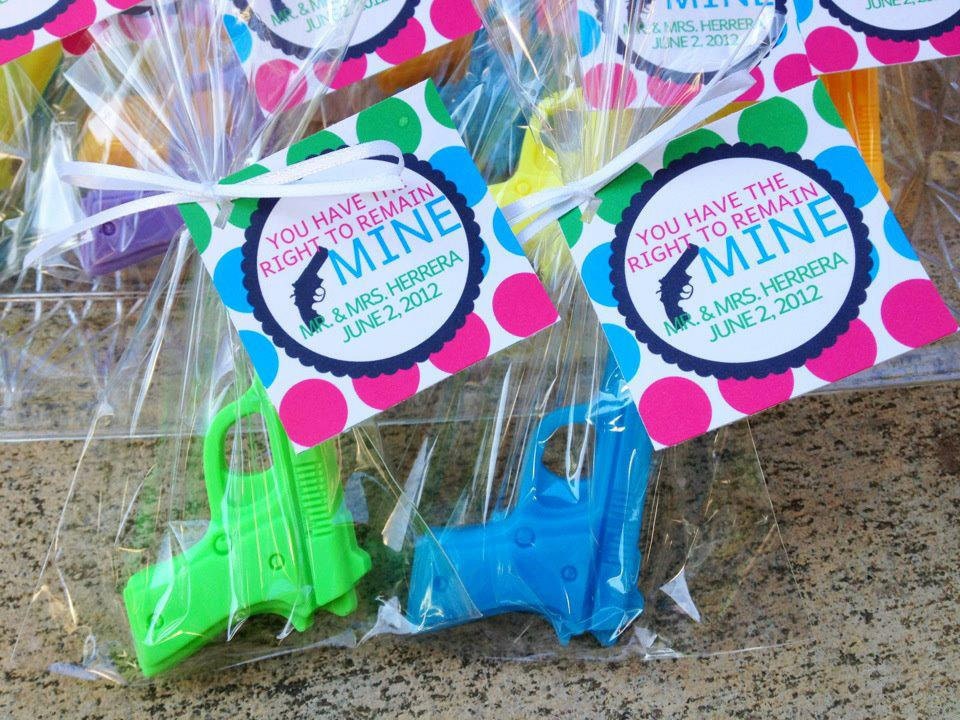 WATER GUN SOAPS (10 Favors) - Pistol, Police Officer Party Favor, Video Game, 007, Summer, Water Gun, Birthday Favor, Luau Favor, Wedding Il_570xn