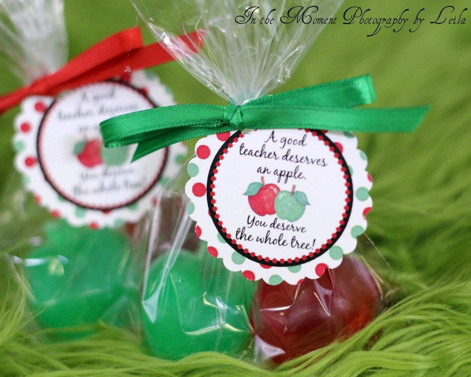 APPLE SOAP FAVORS (20 Soaps) - Teacher Appreciation Gift, Class Soap Favor, End of the Year Party Gift, Kindergarten Graduation Il_570xn