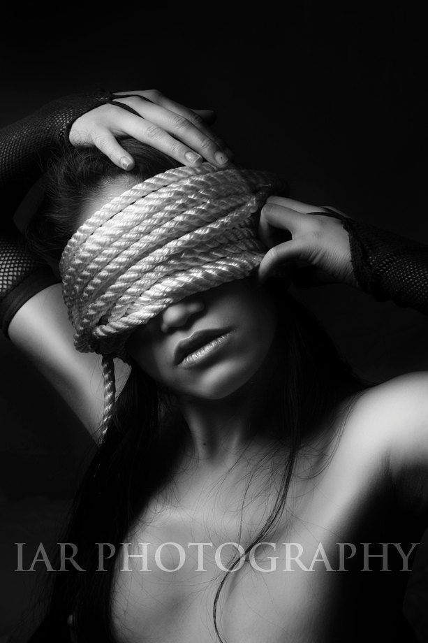 CA102 - Blinded  -   Fine Art  Nude Photo Print - 8"x12" -