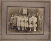 Vintage/ Antique photo of  a class picture