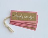 Wedding Favor Gift Tags Escort Cards
