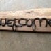WELCOME horseshoe sign with Hat or coat rack, home,mud room,workshop, barn, shed, MADE to ORDER