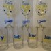 10 Personalized wine glasses or beer steins - mix and match - great for the wedding party, shower or bachelorette party