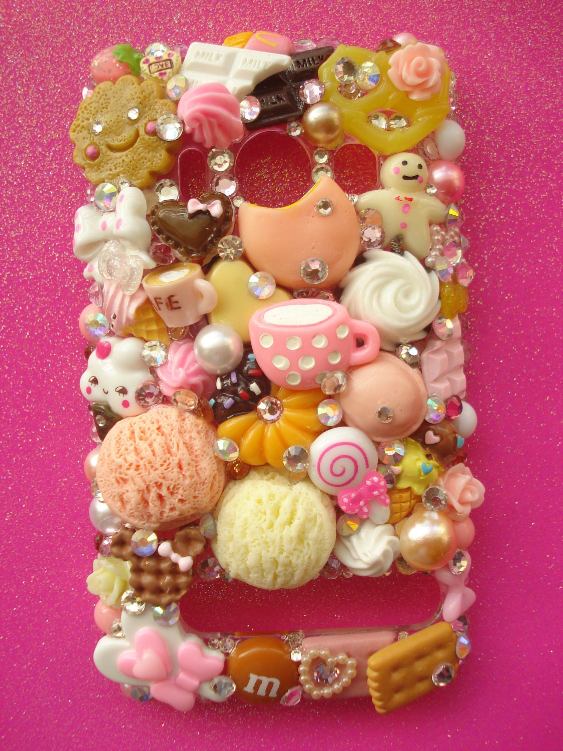 Treats & Bakery Sweets Decoden HTC Evo 4g Phone Case