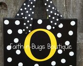 Initial/Name Personalized Canvas Wall Art- Baby, Nursery, Baby Shower gift, and Toddler.