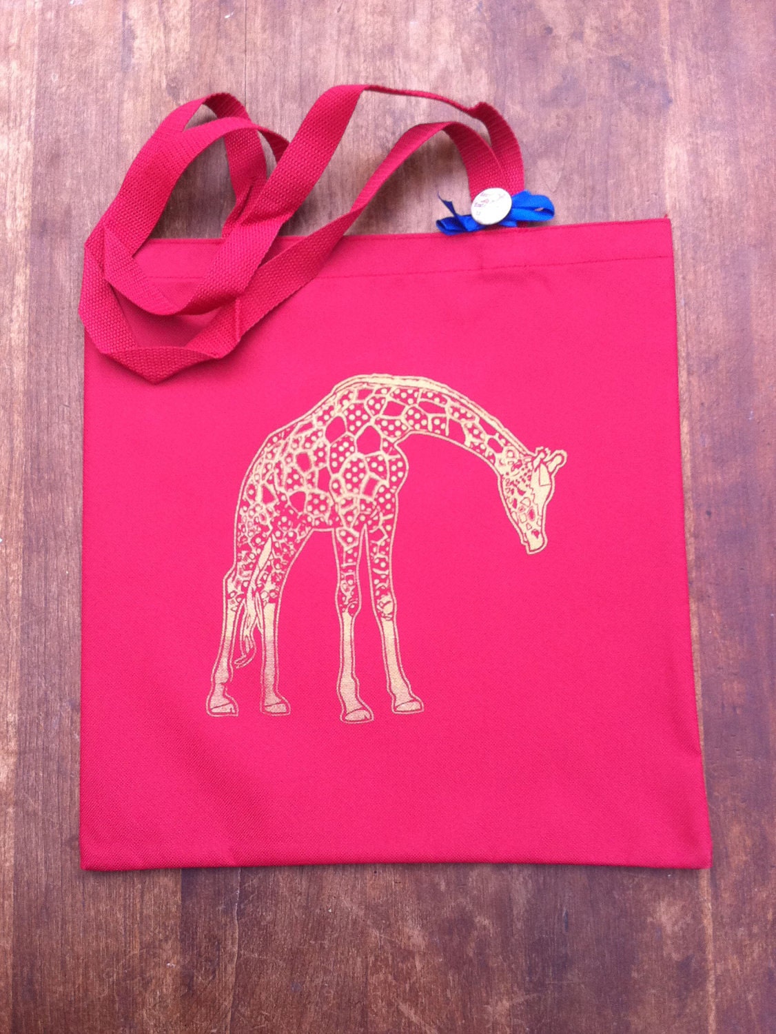 Golden Giraffe Tote