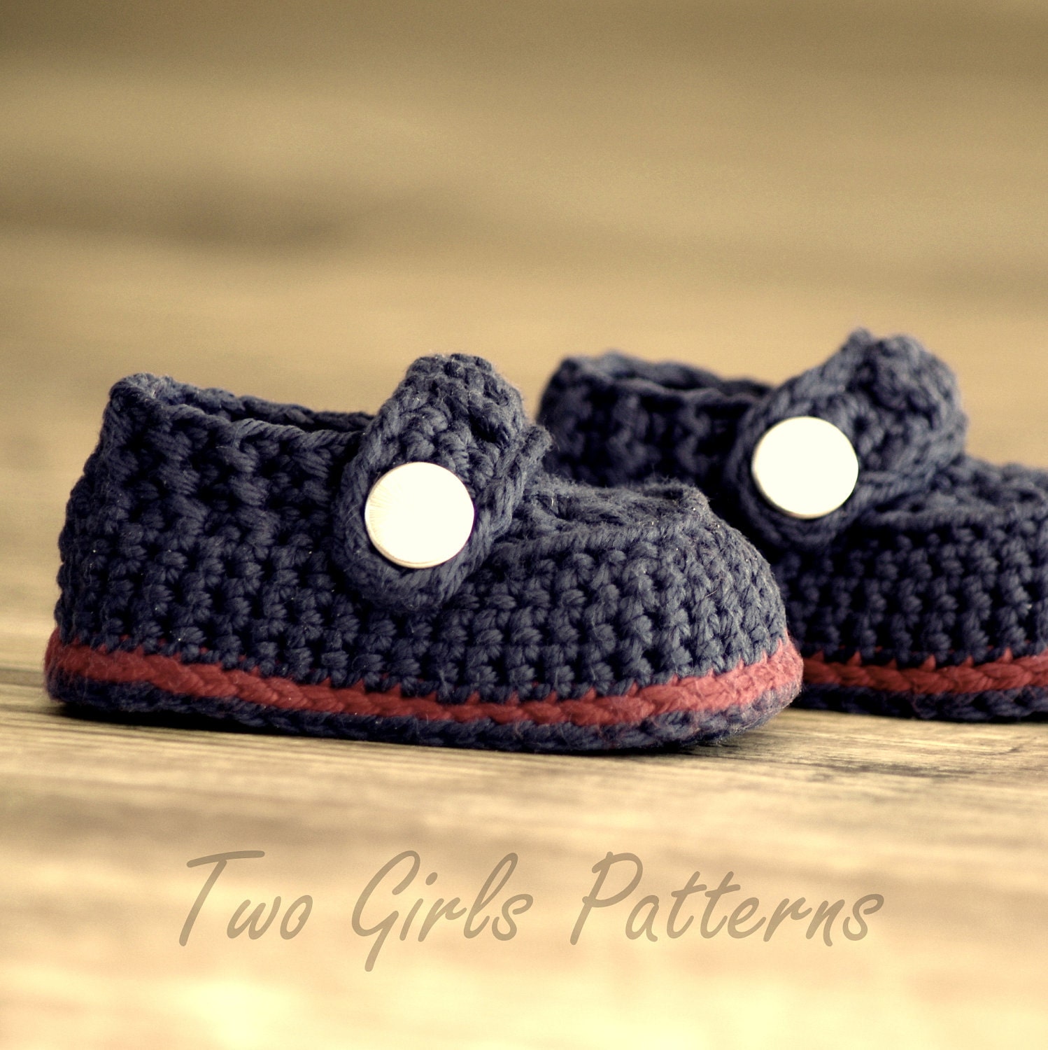 Crochet patterns - Baby Boy Boot - The Sailor - Pattern number 203 Instant Download