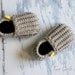 Toddler Crochet Pattern for "Jake" Loafers - Toddler Sizes 4-9 Pattern number 115 Instant Download