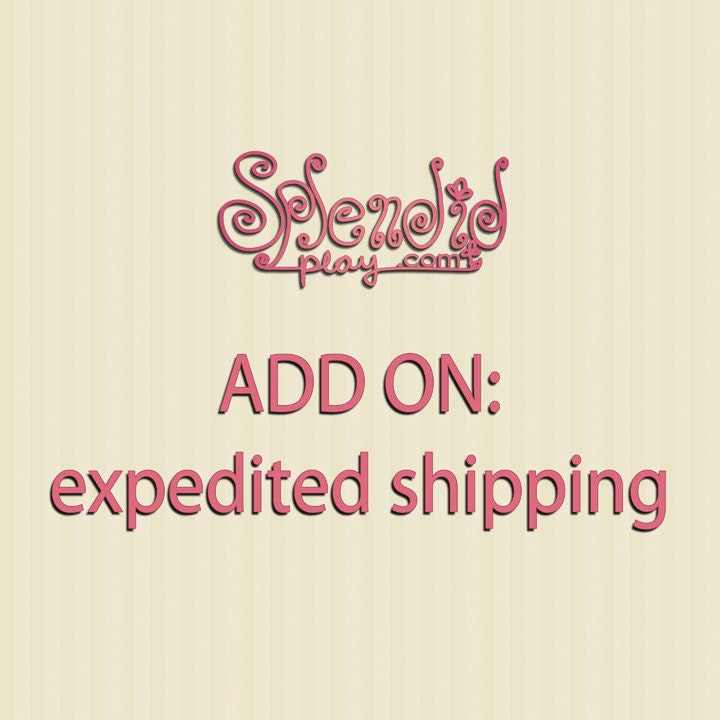 Expedited Shipping (USPS Flat rate - medium)