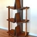 Bookcase Modern 3 shelf Wood Wooden Custom - The Arrows - a MapleBear design