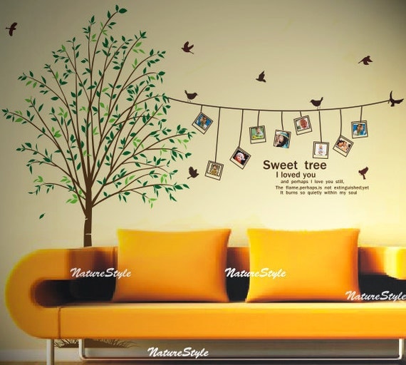 Beautiful Photograph on the tree-Vinyl Wall Decal,Sticker,Nature Design