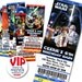Star Wars Birthday Ticket 15 Invitations complete with envelopes & envelope stickers PRINTED