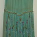 RESERVED 1920s silk floral glass beaded flapper dress