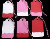 Die Cut Tags with Edging