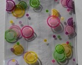 10 Printed MOD DOTS Cello Bags (3-1/2" x 2" x 7-1/2")