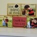 Personalized wedding, shower, anniversary gift with quote and wedding date- Love believes all things with photos set of five blocks
