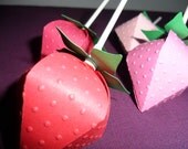 Strawberry Favor Boxes