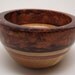 Hard Wood Maple Bowl with a Rich Coco Pearl Top & Coco Inlay