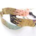 Mint Beaded Bracelet, Blue Stardust Bracelet, Adjustable Bracelet, Pixel Effect Bracelet, OOAK Handmade by JeannieRichard