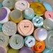 The Sweet Rosie Bouquet - Pastel love heart alternative button bouquet