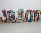 Personalized and Custom Wood Letters, Name, Last Name, Home Decor, Gift, Kids Room