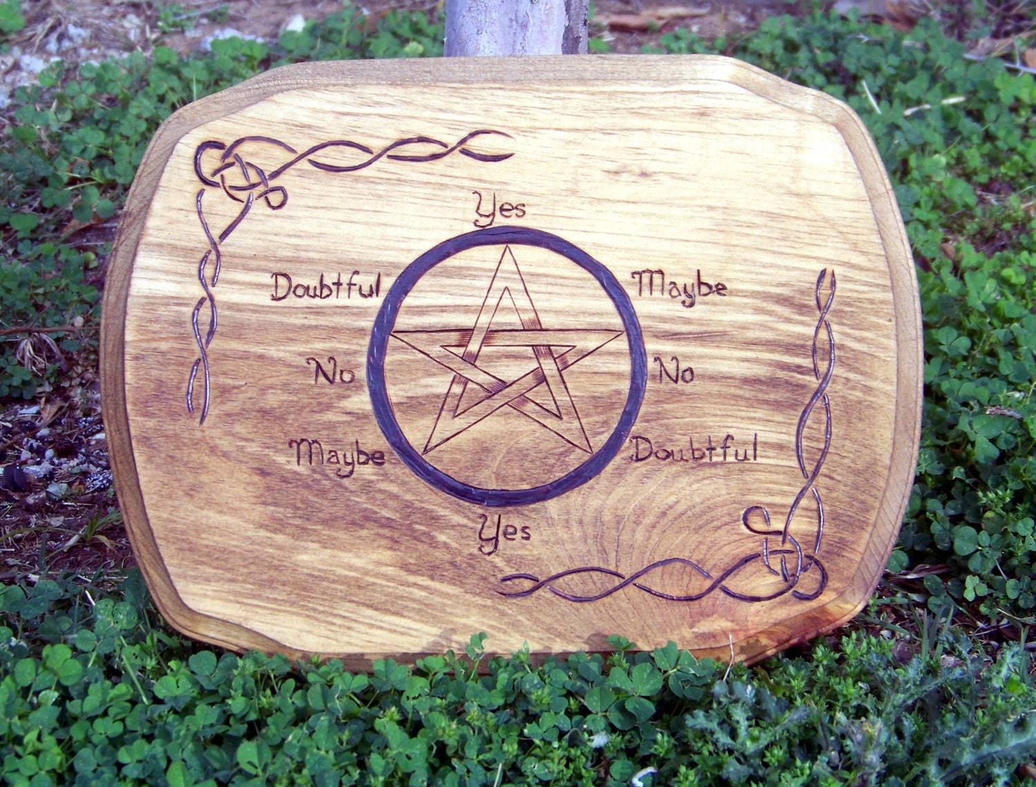 Pendulum Board - Hand burned