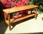 The Sedona Console Table - Made with Reclaimed Wood