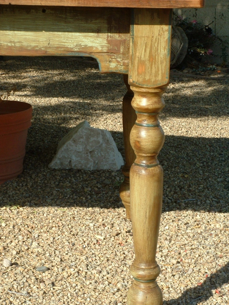 Harvest Plantation Farm Table - Reclaimed Wood