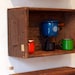 Hanging Wooden Cabinet Drawer Shelf - Handmade