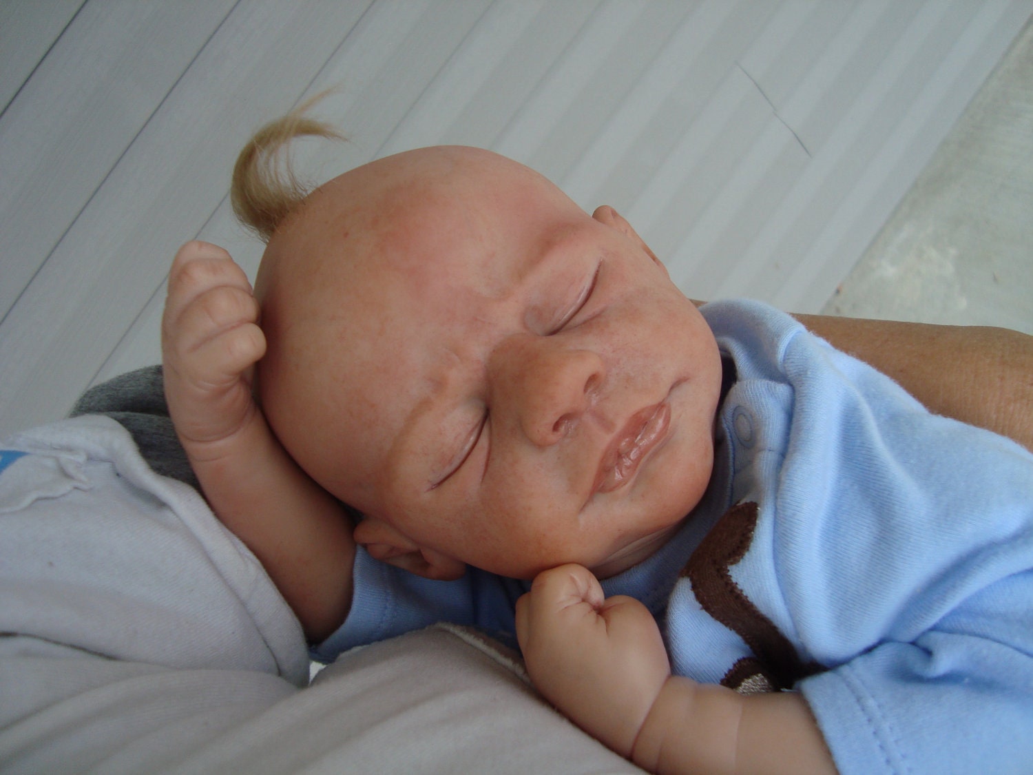 Reborn Baby Doll Evan Weighted boy or girl  you choose OOAK