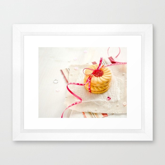Gift for her romantic picture dreamy photograph kitchen decor hot pink wedding bride sweet woman love eco friendly engagement party nursery