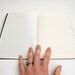 Idea Notebook, Handwritten Calligraphy, Banner Illustration, Large Moleskine Cahier, Black, Amazing Ideas That Will Change the World