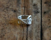 Fine Silver Flourish Ring