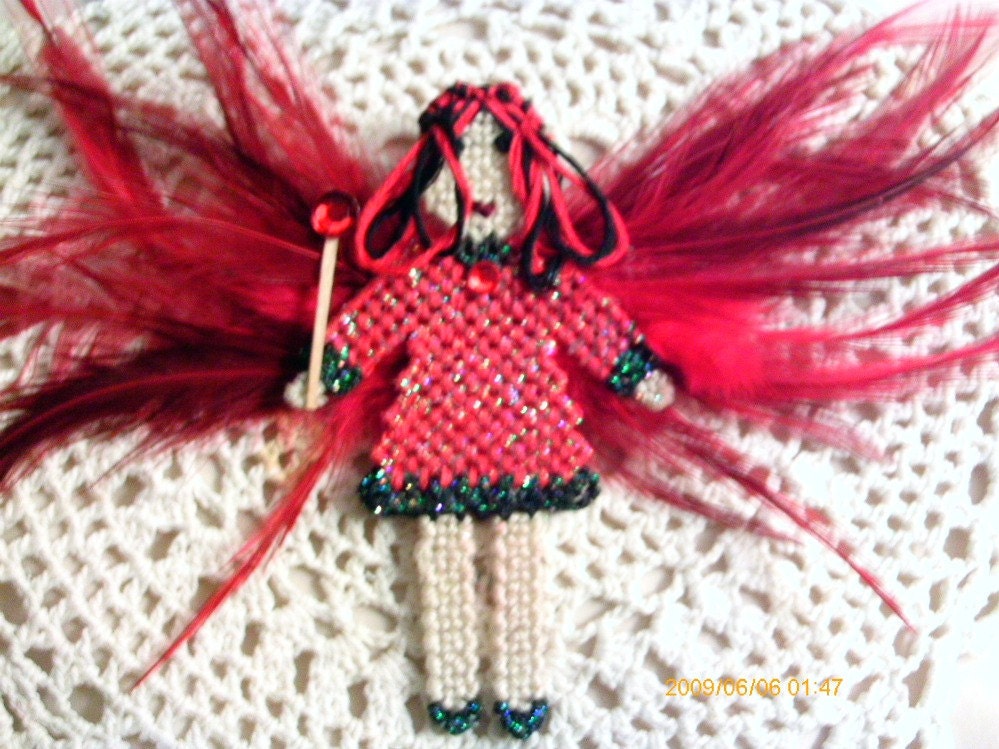 Ofelia the Gothic Red Fairy (faerie)