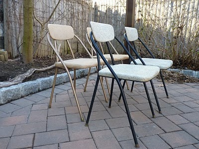 RETRO Mid Century Modern Folding PATIO chairs