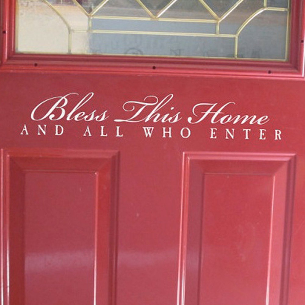 Welcome Sign - Vinyl Wall Decal - Many Color Choices