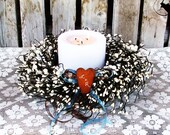 ANTIQUE WHITE Wedding CENTERPIECES-Cottage Garden Wedding-Rustic Woodland Wedding Table Decor-Set of 6 Table Centerpieces