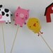 Farm Animals Birthday Party Table Centerpiece