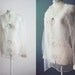sheer white shirt silk organza blouse