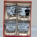 Vintage VOTE DRY Whiskey Jiggers Prohibition Novelty Boxed Shot Glass Set of 4 1970 70s
